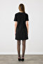 Mini Dress with Pocket Detail - Black - 6