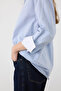 Relaxed Fit Cotton Shirt - Blue - 5