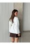 Women's Stylish Oysho Fabric Sweater with Back Tie Detail - 3