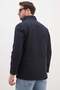 Zippered Stand Collar Regular Softshell Coat - 8