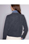 Çift parça görünüm denim mix triko - 4