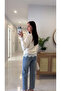 Sineja Ecru Lace Detailed Cardigan - 3