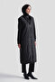Quilted Mixed Cap Black - 2