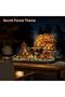 Treehouse Building Blocks Set with LED Lights, Akino Forest Style Building Toy Kit, Miniature Tree H - 7