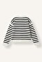 Striped Crew Neck Sweater Girls H8351A826Au - 2