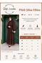Pleated Belted Chiffon Hijab Dress: Stylish and Comfortable Wear - 2