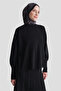 Sim Stripe Rayon Knitwear Set Black - 2