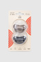 Positioning Medical Silicone Pacifier Set of 2 – Sand Storm & Lovely Gray 0-3 Months - 7