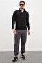 3 Thread Waist Tie Jogger Sweatpants - 2