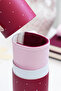 Canvas Pen Holder – Makeup Bag Organizer and Organizer Pink - 6