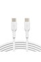 BoostCharge USB-C to USB-C Cable, 1 meter, White - CAB003bt1MWH - 2