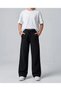 Girls' Wide-Lette School Pants with Elastic Waist Sports Track Pants - 4