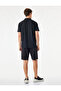 Comfortable Fit Short Sleeve Half Zipper Sports T-Shirt - 4