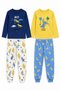Children's Pajama Set – Cotton Lycra and Interlock Combed Cotton Fabric – Ages 2-10