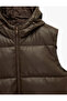 Hooded Inflatable Vest with Zippered Pocket - 7