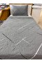 Single Quilted Reversible Bedspread Set for Young People and Children's Room Bedroom Set - 160 X 230 cm - 6