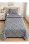 Single Quilted Reversible Bedspread Set for Young People and Children's Room Bedroom Set - 160 X 230 cm