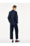 High-Waisted Viscose Blend Straight-Leg Cigarette Pants with Pockets and Belt - 4