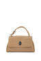 Women's Faux Leather Taupe Handbag