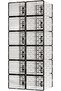 12 Pack Clear Stackable Shoe Organizers,Ventilated Storage Boxes for Bedroom and Office
