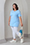 Regular Sleeve Basic T-Shirt - 4