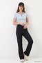 Adjustable Waist Elastic Wide Leg Sweatpants 1124 Black - 3