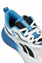 Men's Casual Sports Shoes White Black Blue Thick Sole Sneaker - 8