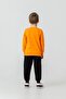 U.S. Polo Assn Boys' Printed Long Sleeve Tracksuit Set Orange - 4