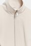 Soft Textured Balloon Bomber Jacket - 3