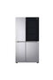 ثلاجة ذات بابين بسعة 28.1 قدم مكعب بلون فضي بلاتيني طراز LS32HJBVLV - 2
