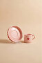 Sweetheart Heart Detailed Coffee Cup Set 90 ml - 6