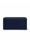Women's Faux Leather Wallet with Gold Buckle and Phone Compartment - 4