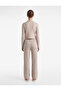 Cotton Blend Elastic Waist Pajama Bottoms - 3