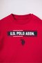 U.S. Polo Assn Baby Boy Hooded 3-Piece Cardigan Set Navy Blue - 6