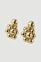 Cluster Look Earrings - Gold - 2