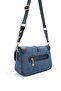 Navy Blue - Navy Blue Suede Women's Crossbody Bag Sp1182 - 3