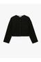 Crew Neck Long Sleeve Buttoned Basic Knitwear Cardigan