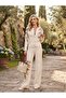Embroidered Wool Knitwear 2-Piece Set