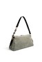 Life Green - Black Suede Women's Shoulder Bag Sp1294 - 5