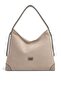 Beige - Sand Suede Women's Shoulder Bag Sp1285