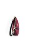 Burgundy - Black Suede Women's Shoulder Bag Sp1259 - 5