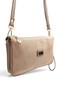 Vizon - Latte Suede Women's Crossbody Bag Sp1291 - 4