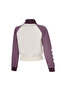 Genes Women's Purple Stand Collar Jacket - 3