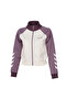 Genes Women's Purple Stand Collar Jacket - 2