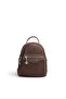 Brown - Brown Suede Women's Backpack Sp983