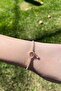 Flower and Pearl Detailed Waterway Bracelet - 2