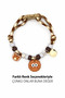 Cat and Small Breed Dog Collar – Adjustable – Beaded – Figured – with Bell – Colorful Collar - 4