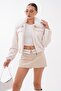 Women's Fur Collar Zipper Closure Plush Coat 265332 - - 2