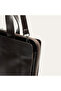 Men's Brown Strap Handbag - 3