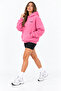 Unisex Women's and Men's Fall Forward Design Text Printed Oversize 3 Thread Hooded Sweatshirt - 4